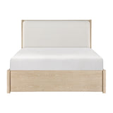 Matteo Light Oak Platform Bedroom Set with Storage & Charging Ports – Homelegance - Home Elegance USA