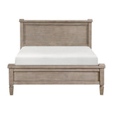 Marceline Gray Oak Canopy Bed Bedroom Furniture Set – Homelegance - Home Elegance USA