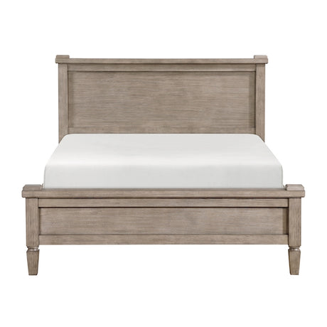 Marceline Gray Oak Canopy Bed Bedroom Furniture Set – Homelegance - sold by Home Elegance USA