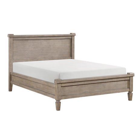 Marceline Gray Oak Canopy Bed Bedroom Furniture Set – Homelegance - sold by Home Elegance USA