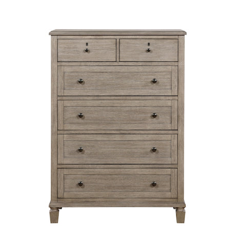 Marceline Gray Oak Canopy Bed Bedroom Furniture Set – Homelegance - sold by Home Elegance USA