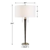 Winchester Table Lamp - Bronze by Uttermost - View 3