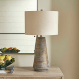 Mosier Table Lamp Rustic Beige - Beige / Light Brown by Uttermost - View 3