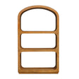 Achley Seamless Wooden Etagere Woodtone - Light Brown by Uttermost - View 1