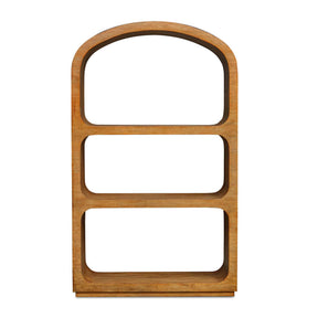 Achley Seamless Wooden Etagere Woodtone - Light Brown by Uttermost - View 1