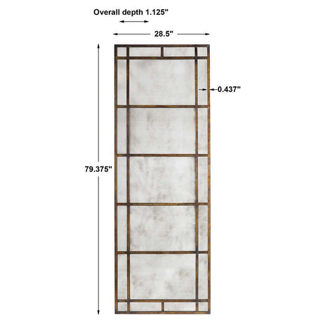 Avidan Antique Bronze Mirror | Uttermost