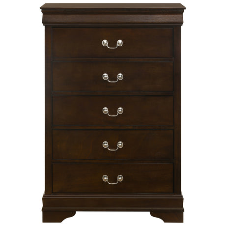 Bruno Cappuccino 5-piece Eastern King Bedroom Set - sold by Home Elegance USA