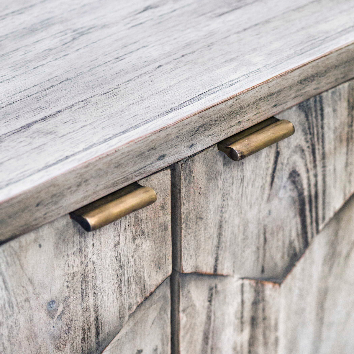 Catori Console Cabinet Smoked Ivory - Light Gray by Uttermost - View 7