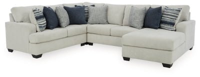 Ashley Stone Lowder 13611S6 4 - Piece Sectional with Chaise - Chenille | Home Elegance USA