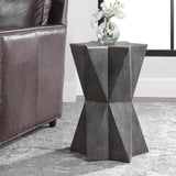 Capella Accent Table - Dark Gray by Uttermost - View 6