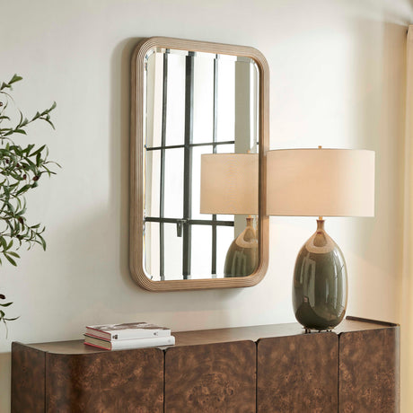 Emari Mirror - Gray by Uttermost - View 3