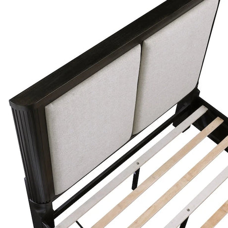 Gilbert Charcoal Oak Platform Bedroom Set with Storage – Homelegance - sold by Home Elegance USA