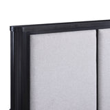 Gilbert Charcoal Oak Platform Bedroom Set with Storage – Homelegance