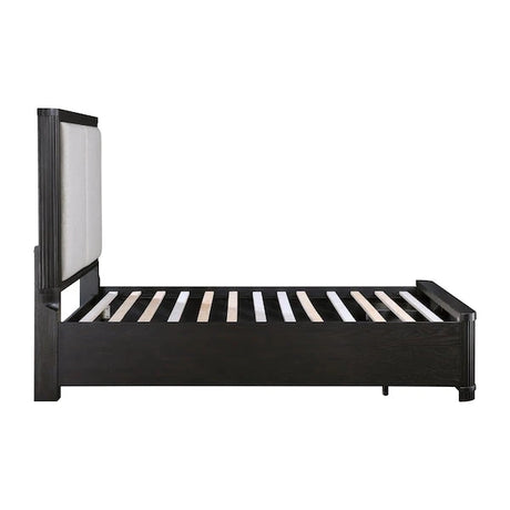 Gilbert Charcoal Oak Platform Bedroom Set with Storage – Homelegance - sold by Home Elegance USA