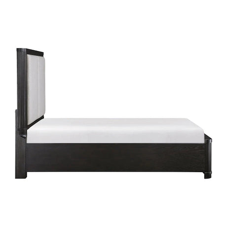 Gilbert Charcoal Oak Platform Bedroom Set with Storage – Homelegance - sold by Home Elegance USA