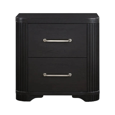 Gilbert Charcoal Oak Platform Bedroom Set with Storage – Homelegance - sold by Home Elegance USA