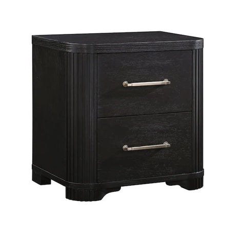 Gilbert Charcoal Oak Platform Bedroom Set with Storage – Homelegance - sold by Home Elegance USA