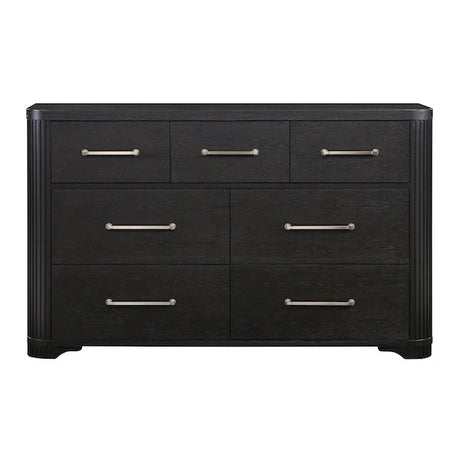 Gilbert Charcoal Oak Platform Bedroom Set with Storage – Homelegance - sold by Home Elegance USA
