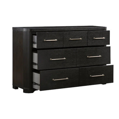 Gilbert Charcoal Oak Platform Bedroom Set with Storage – Homelegance - sold by Home Elegance USA