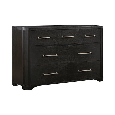 Gilbert Charcoal Oak Platform Bedroom Set with Storage – Homelegance - sold by Home Elegance USA