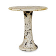 Cadas Indoor-Outdoor Stone Side Table - Black / White by Uttermost - View 1