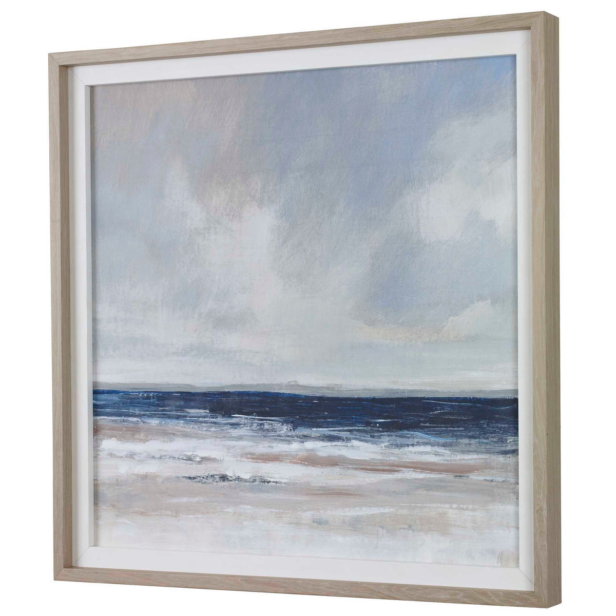 Distant Land Framed Print - Blue by Uttermost - View 4
