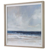 Distant Land Framed Print - Blue by Uttermost - View 4