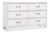 Charleston Six-Drawer Dresser - White by Hooker Furniture - View 1