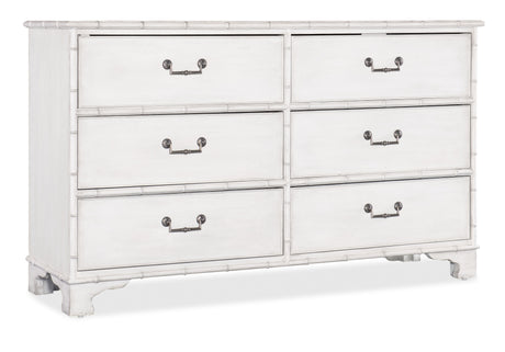 Charleston Six-Drawer Dresser - White by Hooker Furniture - View 1