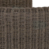 Tropic Outdoor Lounge Chair - Dark Brown / White by Uttermost - View 9