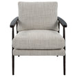Sebastian Cast Iron Accent Chair - Gray by Uttermost - View 1