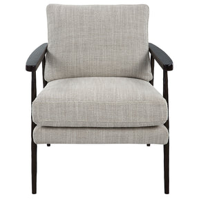Sebastian Cast Iron Accent Chair - Gray by Uttermost - View 1