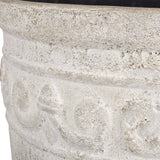 Timeless Terrace Outdoor Planter - White by Uttermost - View 6