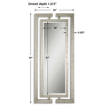Jamal Silver Mirror | Uttermost