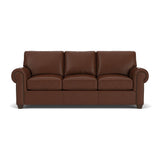 Carson Leather Sofa, Nailhead Trim | Flexsteel