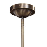 Chet 12 Light Sputnik Chandelier - Light Brown by Uttermost - View 6