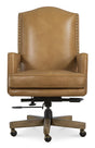 Rochelle Executive Swivel Tilt Chair - Light Brown by Hooker Furniture - View 7