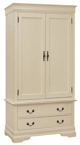 Elegant Traditional Beige Armoire - sold by Home Elegance USA