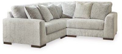 Ashley Pewter Regent Park 14404S1 3 - Piece Sectional - Chenille - 14404S1 - Home Elegance USA - 1