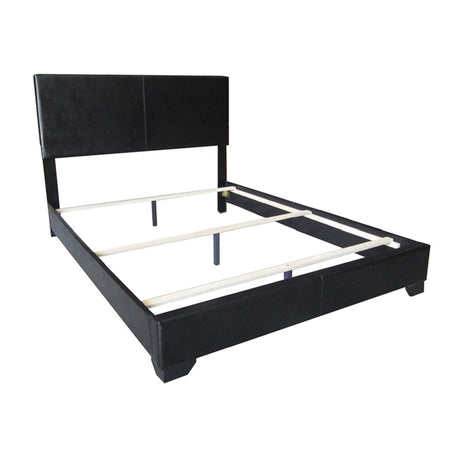 Acme - Ireland III Full Bed 14440F Black Synthetic Leather