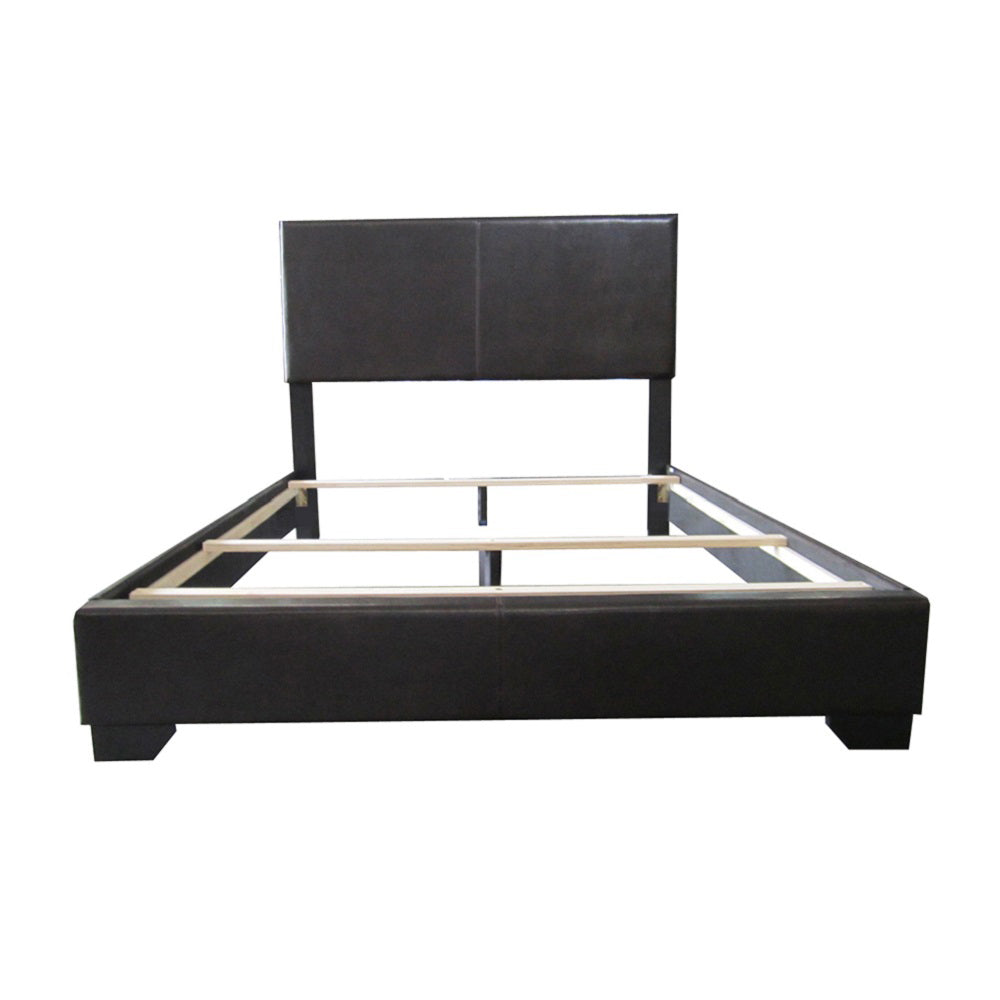 Acme - Ireland III Full Bed 14440F Black Synthetic Leather