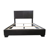 Acme - Ireland III Full Bed 14440F Black Synthetic Leather