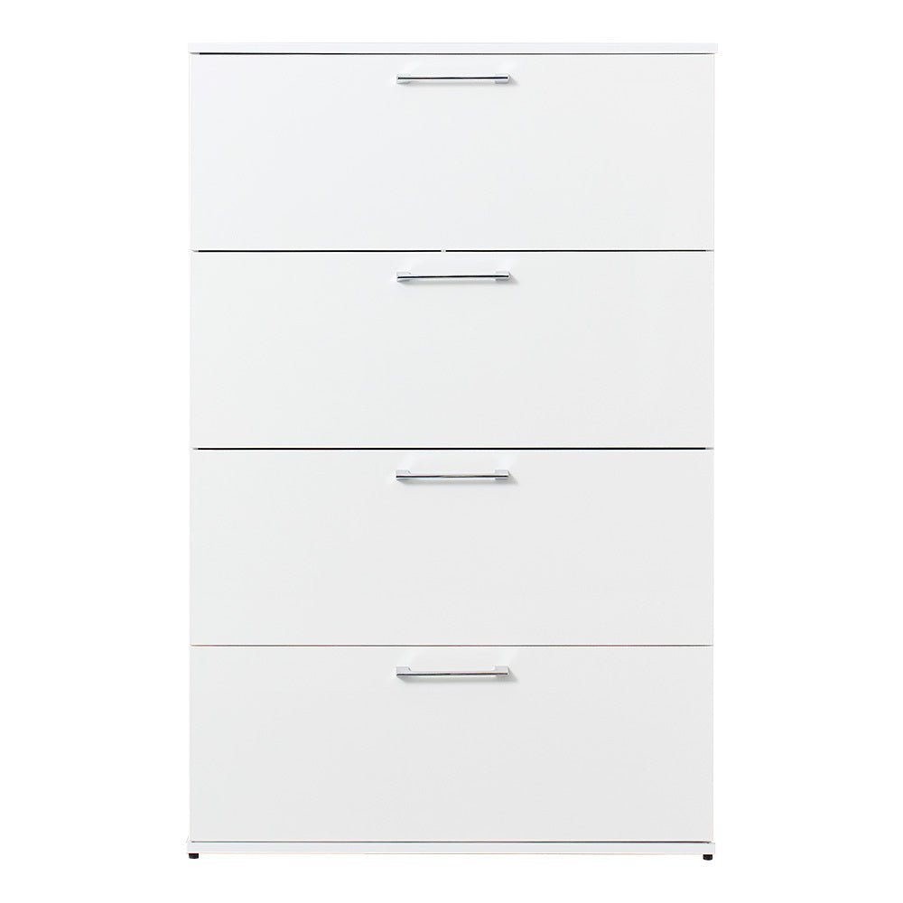 Bliss Glossy Four - Drawer Jumbo Chest in White - B040S00004 - Home Elegance USA - 5