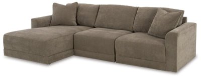 Ashley Storm Raeanna 14603S1 3 - Piece Sectional Sofa with Chaise - Chenille - 14603S1 - Home Elegance USA - 1