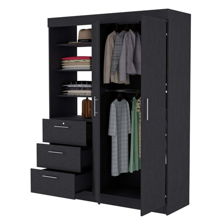 Wenge 3-Drawer Armoire - sold by Home Elegance USA