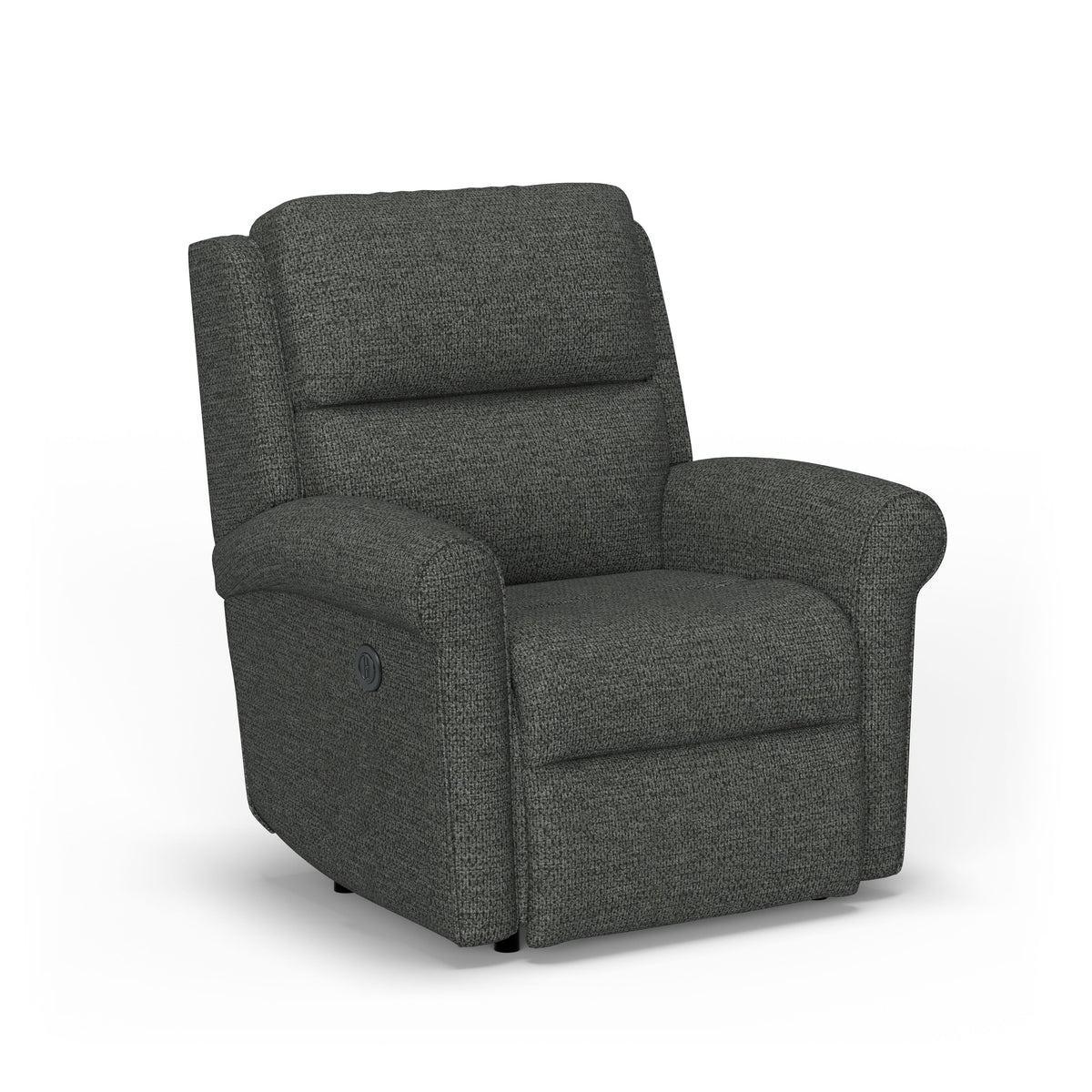 Belle Traditional Fabric Power Recliner | Flexsteel