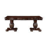 Homelegance Adelina 7 Piece Traditional Double Pedestal Dining Room Set – Cherry & Gold Finish - Home Elegance USA