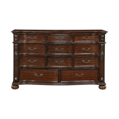 Adelina Traditional Bedroom Set in Cherry Finish – Homelegance 1468 - sold by Home Elegance USA