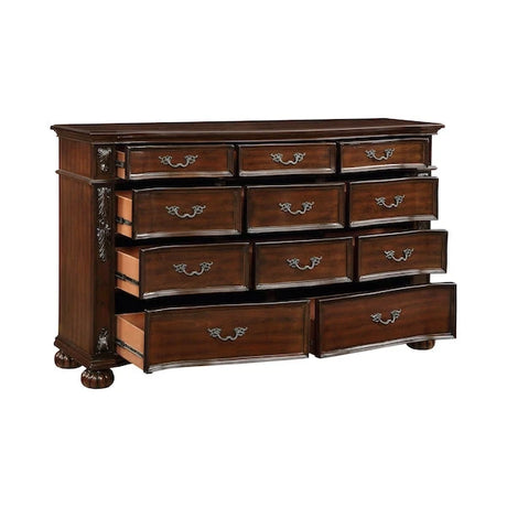 Adelina Traditional Bedroom Set in Cherry Finish – Homelegance 1468 - sold by Home Elegance USA