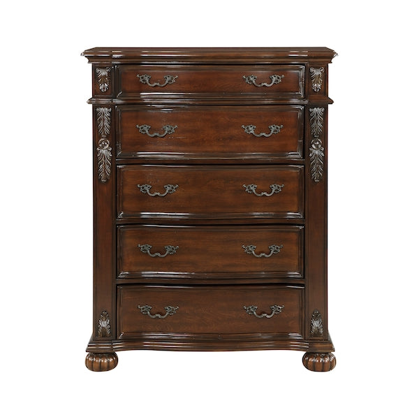 Adelina Traditional Bedroom Set in Cherry Finish – Homelegance 1468